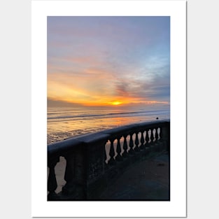 December sunrise over the Balustrade Posters and Art